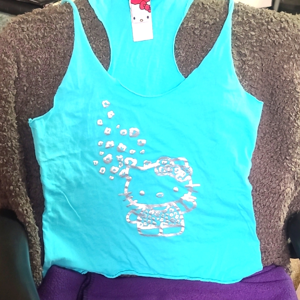 Hello Kitty Blue Tank Top